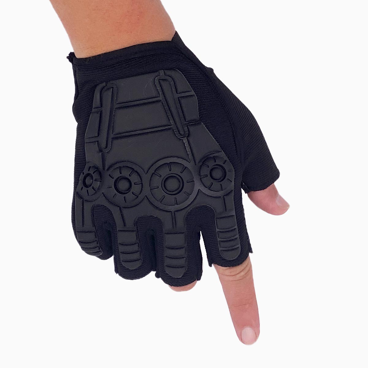 Guantes Medio Dedo Moto Tácticos Ahy02